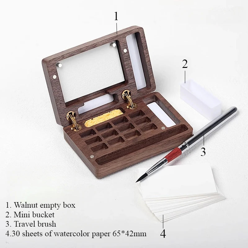 Handmade Walnut Art Kit