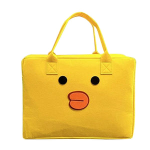 Cartoon Felt Luggage Bag - Simplr Deals enjoy 50% Off Today!