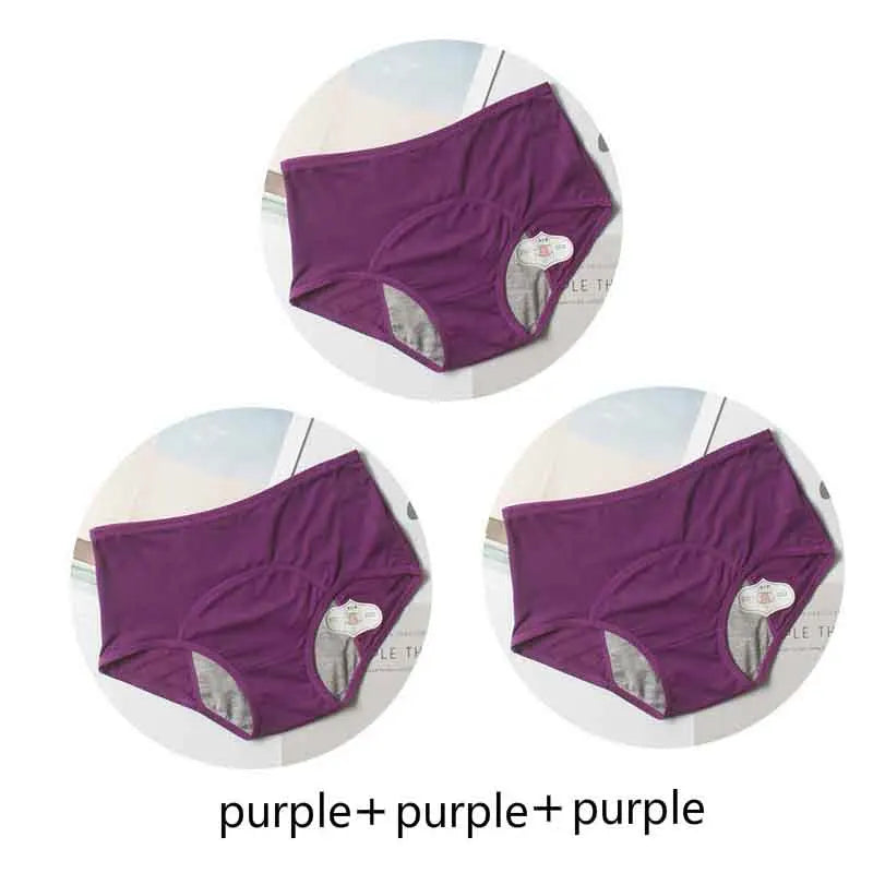 ComfyGuard Leak-Proofpanties, ComfyGuard Leakproof Panties for Women Over 60 3pcs