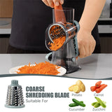 5 in 1 Cheese Vegetable Grater with Handle