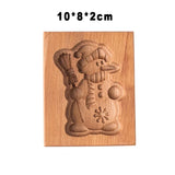 🍪Carved Wooden Pryanik Gingerbread Cookie Mold