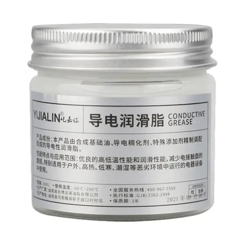 Electric Contact Grease Conductive Paste 100g