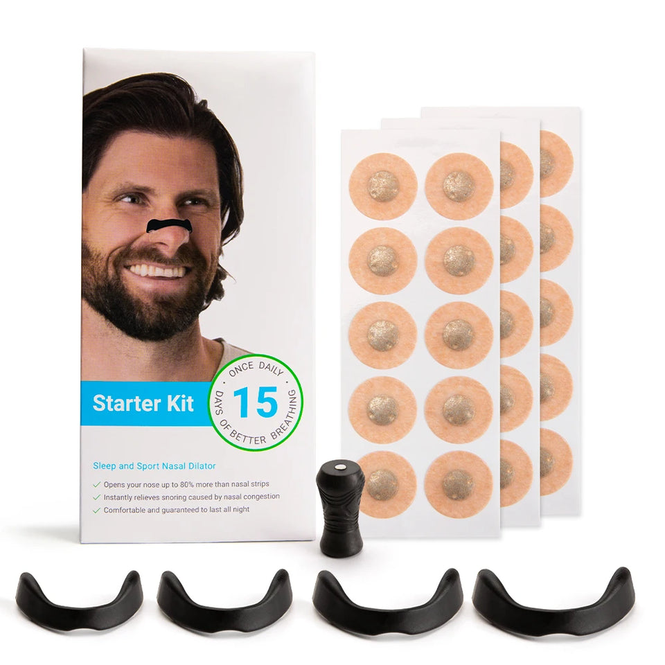 Nasal breathing dilator magnetic nasal dilator