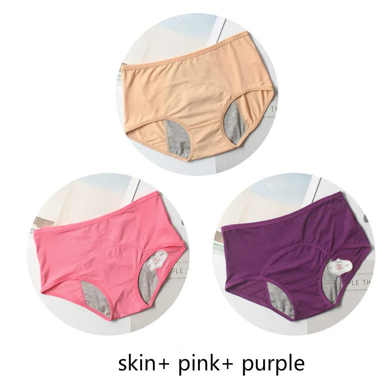 ComfyGuard Leak-Proofpanties, ComfyGuard Leakproof Panties for Women Over 60 3pcs