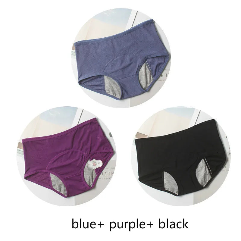 ComfyGuard Leak-Proofpanties, ComfyGuard Leakproof Panties for Women Over 60 3pcs