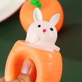 Squeezing POP UP Carrot Bunny (make life more joy)