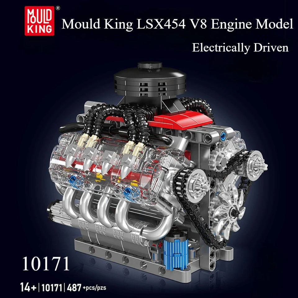 LIMITED EDITION 🚗V8 Car Engine Model Kit