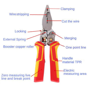 Versatile Wire Stripping Pliers with Electricity Measurement - Simplr Deals enjoy 50% Off Today!