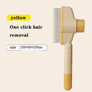 Self-cleaning Pet Flea Comb Grooming Brush