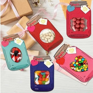 Mason Jar Happy Valentines Day Cards (50PCS) - Simplr Deals enjoy 50% Off Today!