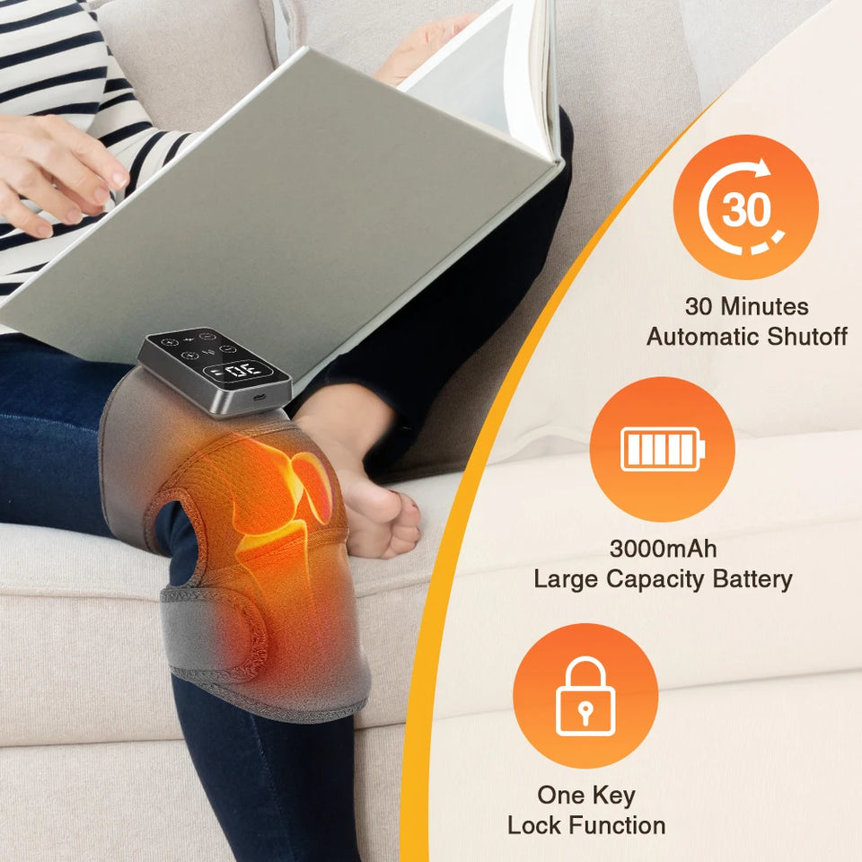 Knee Massager 3 Levels Vibrations