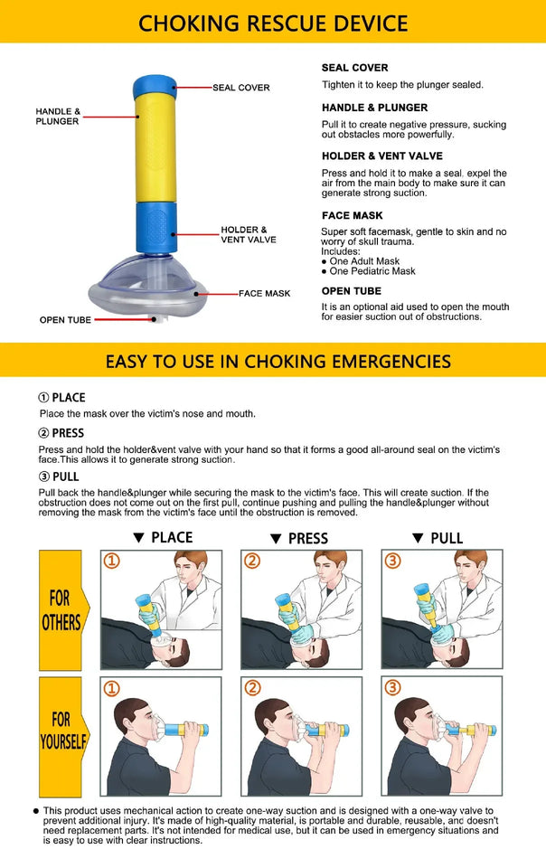 AirGuard+ Anti-Choking Device