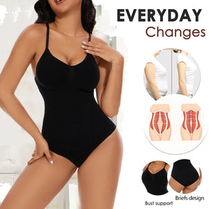 Sleeveless Tummy Control Tank Tops Bodysuits