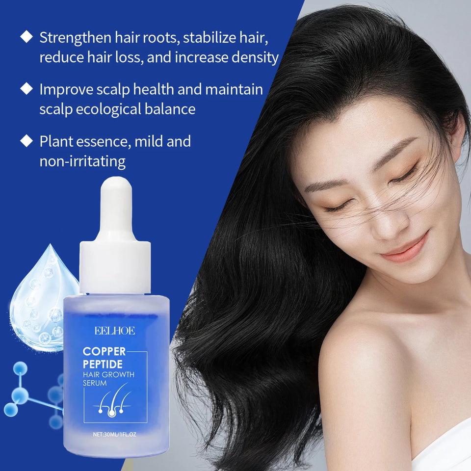 Advanced Copper Peptide Hair Regrowth Formula