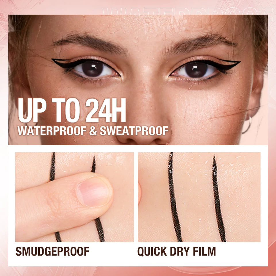 Quick-Drying Ultra-Fine Smooth Liquid Eyeliner