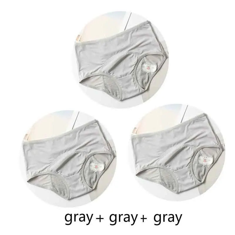 ComfyGuard Leak-Proofpanties, ComfyGuard Leakproof Panties for Women Over 60 3pcs