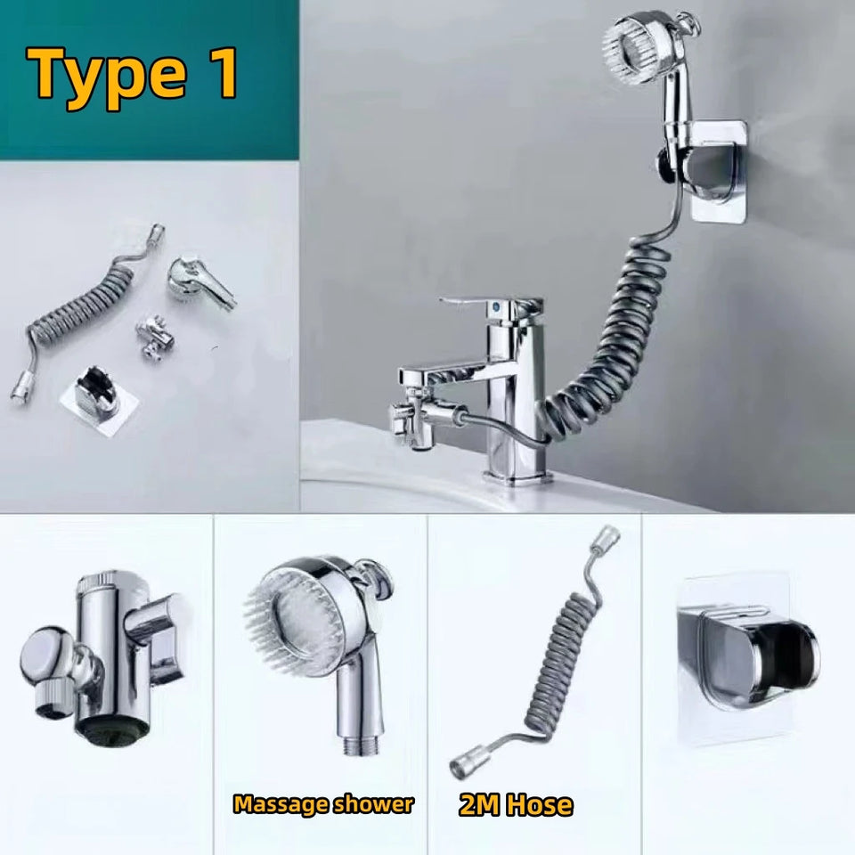 Pressurized Shower Head Kit for Washbasin - Simplr Deals enjoy 50% Off Today!