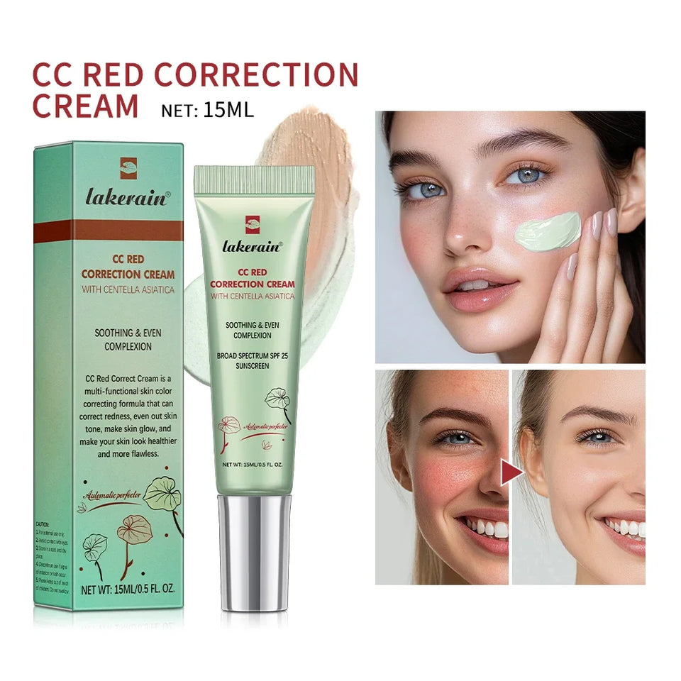 Achieve Effortless Radiance 50% OFF- Hydrating CC Cream Foundation with Centella Asiatica