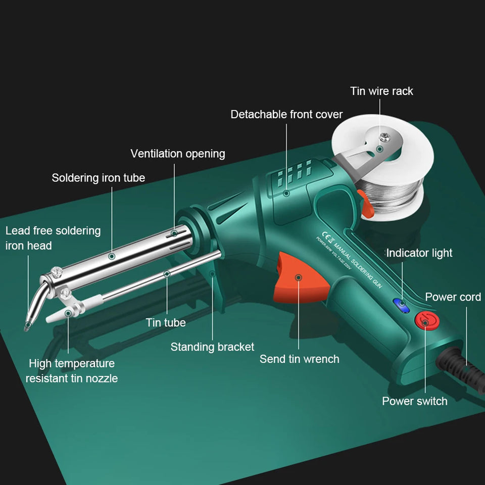 Internally Heated Industrial Laser Welding Tools