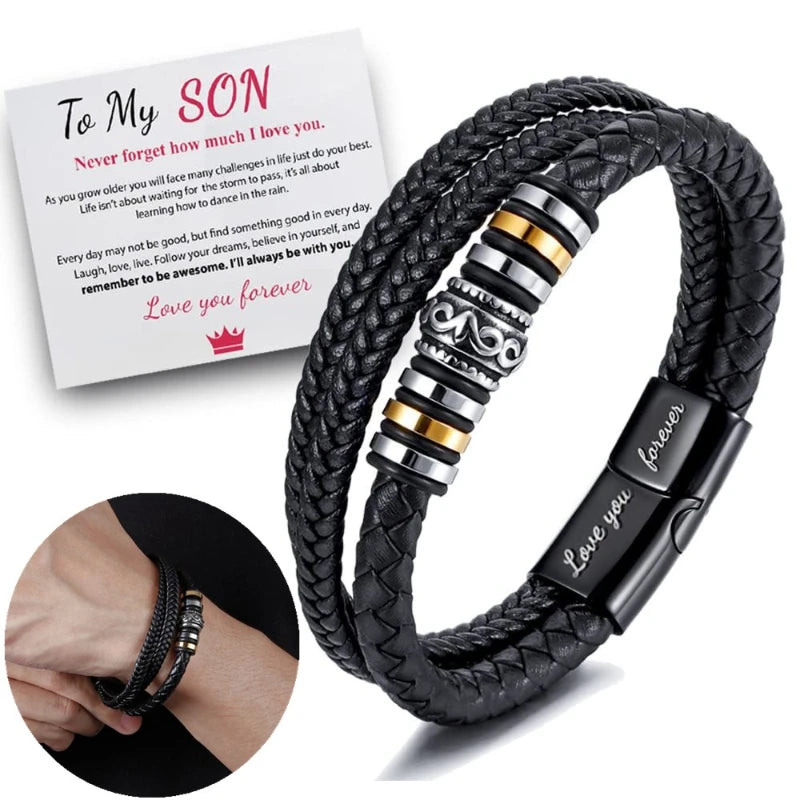 To My Son - Love you forever - Black