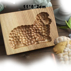 🍪Carved Wooden Pryanik Gingerbread Cookie Mold