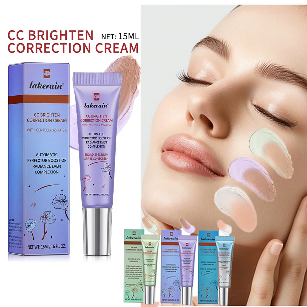 Achieve Effortless Radiance 50% OFF- Hydrating CC Cream Foundation with Centella Asiatica