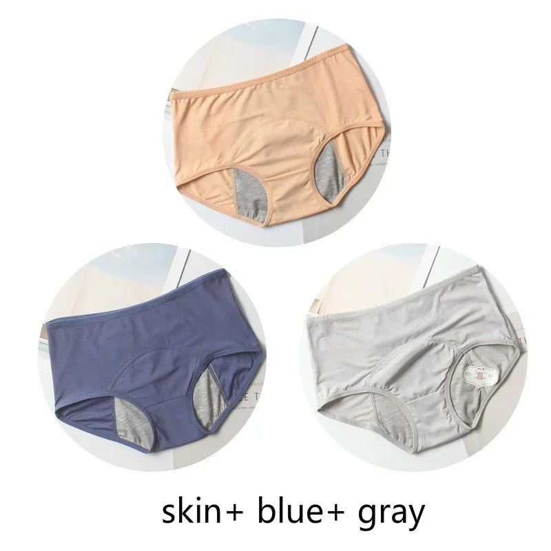 ComfyGuard Leak-Proofpanties, ComfyGuard Leakproof Panties for Women Over 60 3pcs