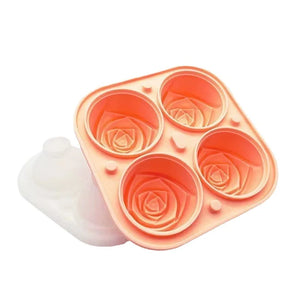 3D Rose Shape Ice Cube Mold🌹Party Cocktail Goodies