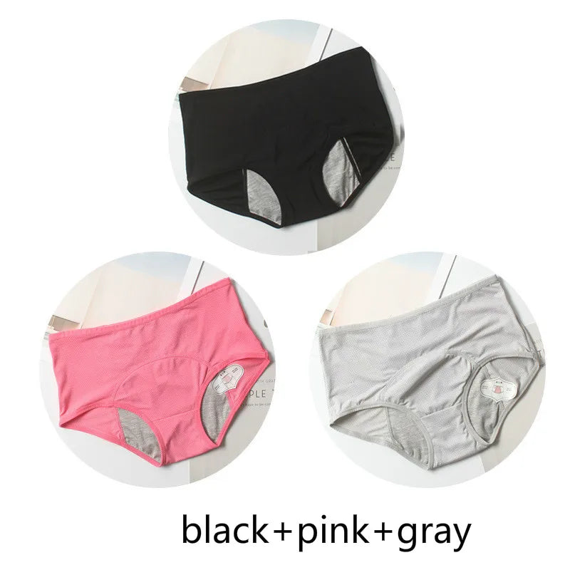 ComfyGuard Leak-Proofpanties, ComfyGuard Leakproof Panties for Women Over 60 3pcs