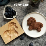 🍪Carved Wooden Pryanik Gingerbread Cookie Mold