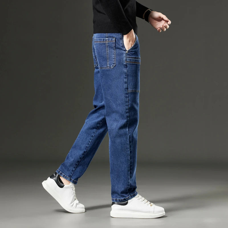 ThriveJeans - Comfortable Multi-Pocket High Durable Cargo Jeans