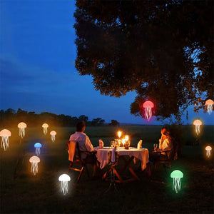 LED gradient swimming jellyfish atmosphere light night light - Simplr Deals enjoy 50% Off Today!