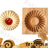 🍪Carved Wooden Pryanik Gingerbread Cookie Mold