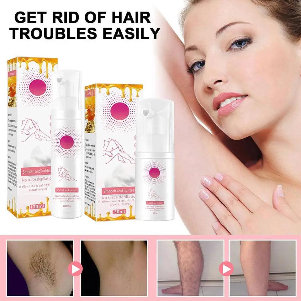 Smooth as Honey: Mousse Hair Removal Spray 100ml