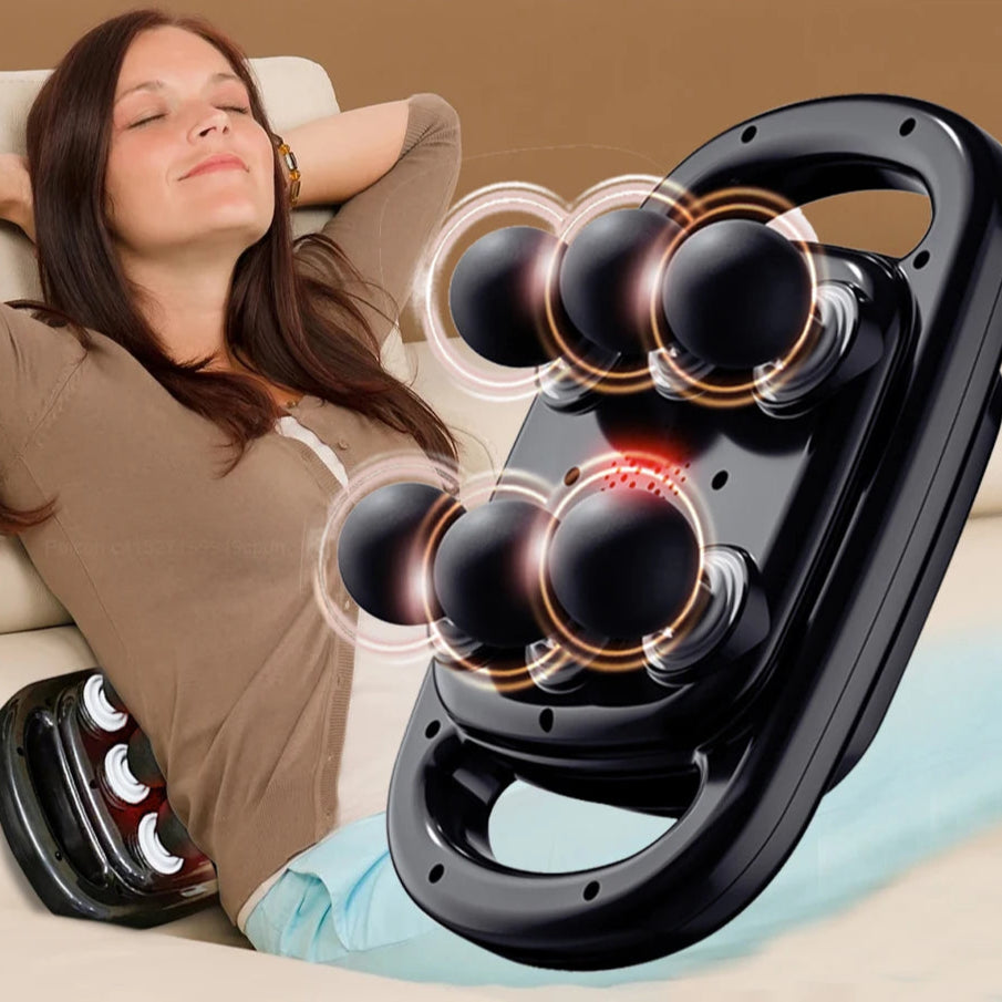 New six-head Fascia Gun deep muscle tissue massager