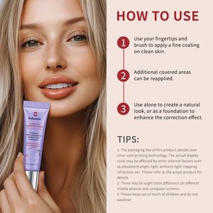 Achieve Effortless Radiance 50% OFF- Hydrating CC Cream Foundation with Centella Asiatica