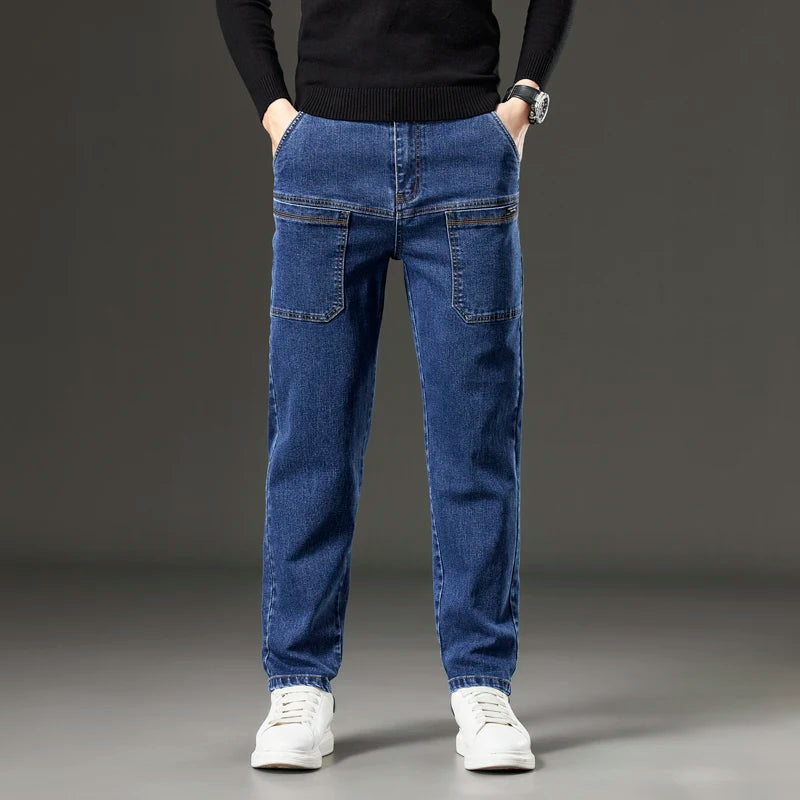 ThriveJeans - Comfortable Multi-Pocket High Durable Cargo Jeans