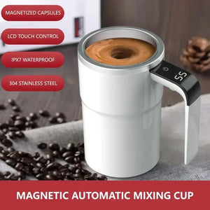 Magnetic Stirring Coffee Mug