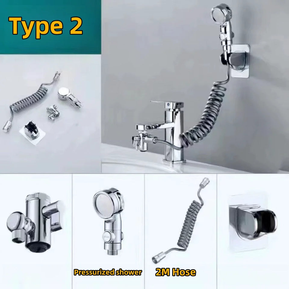 Pressurized Shower Head Kit for Washbasin - Simplr Deals enjoy 50% Off Today!