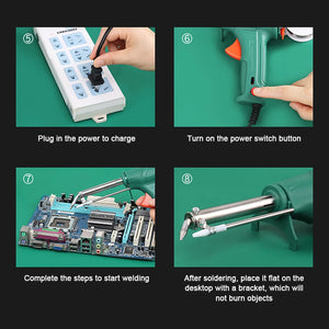 Internally Heated Industrial Laser Welding Tools