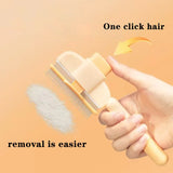 Self-cleaning Pet Flea Comb Grooming Brush