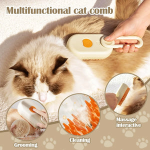 PuffEase Spritz: Quick & Easy Pet Hair Remover Comb