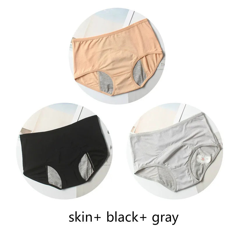 ComfyGuard Leak-Proofpanties, ComfyGuard Leakproof Panties for Women Over 60 3pcs