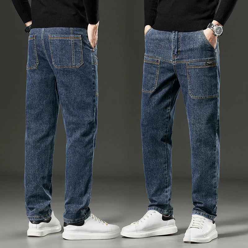 ThriveJeans - Comfortable Multi-Pocket High Durable Cargo Jeans