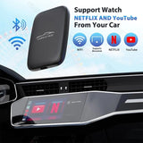 AutoSky TV Adapter + HDMI to USB-C Cable Bundle - Adapter which allows TV Sticks on your vehicle's infotainment system