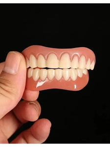 False Premium Custom Silicone Denture Set