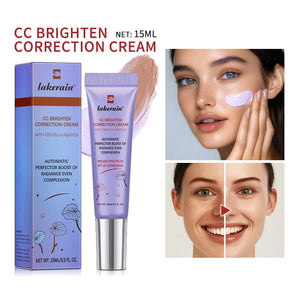 Achieve Effortless Radiance 50% OFF- Hydrating CC Cream Foundation with Centella Asiatica