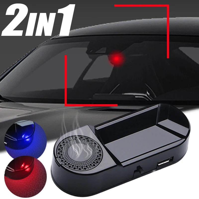 Ultimate Long Range Laser Radar Detector - Red and Blue Flashing